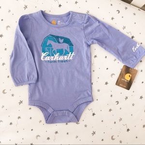 Carhartt Baby Toddler Onesie Longsleeve